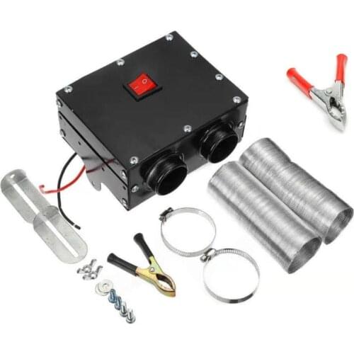 DC 12V/24V 1000W Car Vehicle Heater 2 Hole Fast Heating Windscreen Demister Winter Warmer Defroster