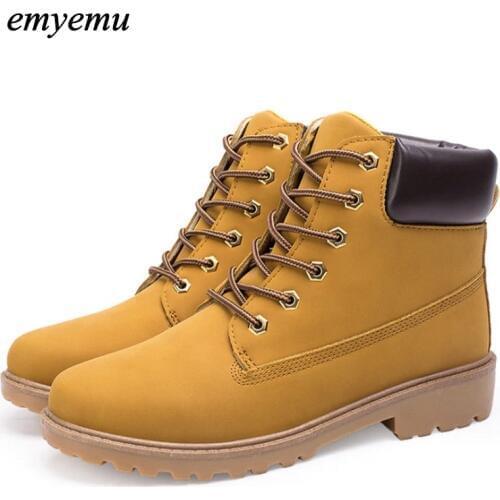 Big size PU leather men boots autumn and winter man shoes ankle boot mens snow shoe martin cowboy man fur velvet flats