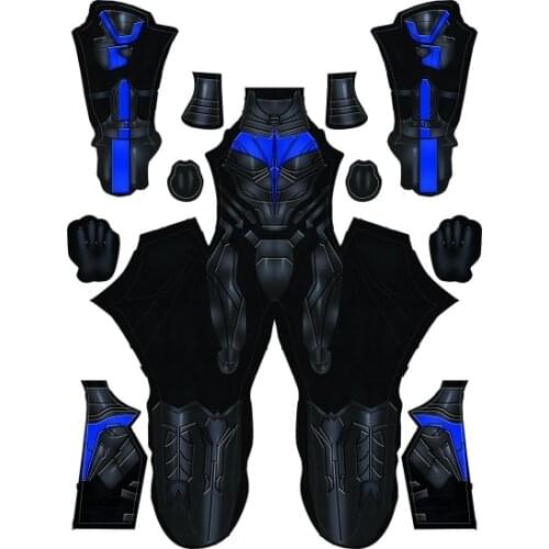 Black Night Man Superhero Costume 3D Print Spandex Cosplay Zentai Suit Man Superhero Tight Bodysuit Free shipping