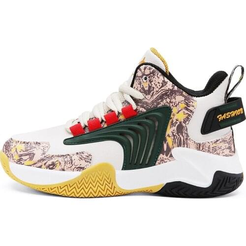 Sport Kids Sneakers Boys Casual Shoes For Children Sneakers Girls Shoes Boys Sneakers Basketball Trainers Lace-up Anti-slippery