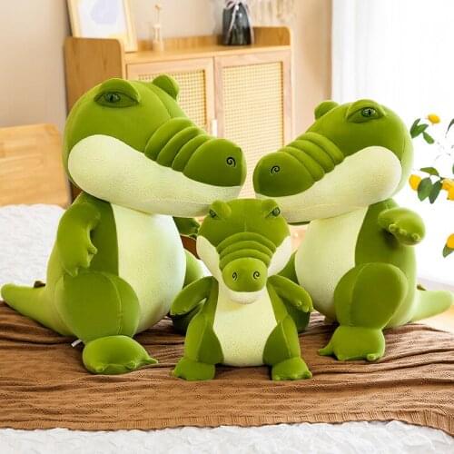 Zqswkl 35/50cm simulation cute station crocodile doll plush toy big stuffed animals pillow childrens birthday gift dolls