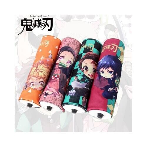 IVYYE Kimetsu no Yaiba Role Anime Cosmetics Bags School Pencil Case Storage Cartoon Pen Bag Stationery Unisex Gifts