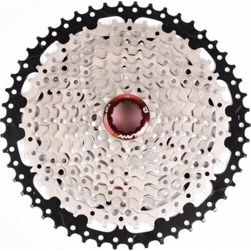 BOLANY Bicycle Freewheel Mountain Bike Cassette Flywheel 10/30 Speed 11-46T 50T Alloy Bicycle Accessories
