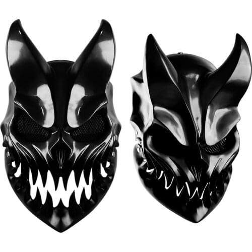 Face Masks Fashion Mask Slaughter To Prevail Kid of Darkness PVC Demolisher Demon Mask Halloween Cosplay Costume Party Props