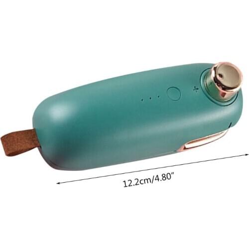 Mini Portable Hand Pressure Heat Plastic Bag Impluse Sealer USB Rechargeable Food Packing Handheld Multifunction Easy Tool D0AB