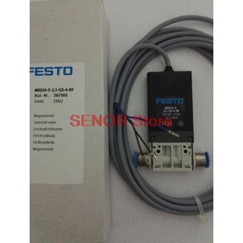 New original solenoid valve MHJ10-S-2,5-QS-6-HF 567503 brand new