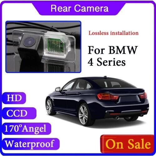 Reverse Parking Night Vision Image For BMW 4 Series F32 F33 F36 2013~2020 Dedicated Camera