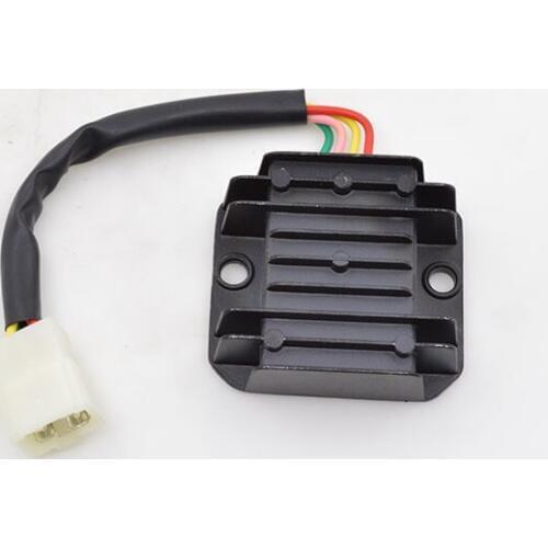 Motorcycle 4 Wires Voltage Regulator Rectifier For 50cc-250cc GY6 Scooter Moped Dirt Bike Go Carts Underbone Cub Spare Parts
