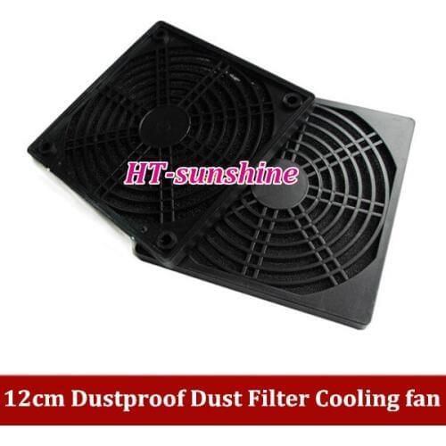 Axial flow fan dustproof net cover 120*120cm plastic dust-proof net Dustproof Dust Filter 12CM cooling fan 3 in 1