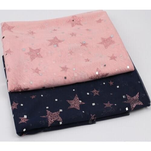 IBOWS Big Star Net Gauze DIY Hairbows Craft Princess Skirt Wedding Party Dress Yarn Manual Clothing Fabric Material 95*150cm