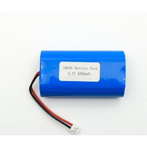 Tewaycell Rechargeable Lithium Ion 18650 3.7v 5200mAh 1S2P 2600mah LED Lights 18650 Battery Pack