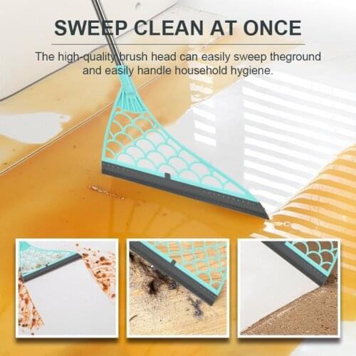Magic Wiper Broom Hand Push Windows Scraper Non-Stick Pet hair remover for Home Office Househould Cleaning Tool