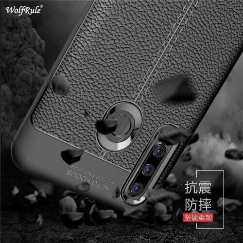 WolfRule Case Huawei Honor 10i Phone Cover Shockproof Luxury Leather Soft TPU Case For Huawei Honor 10i Case Honor 10i HRY-TL00T