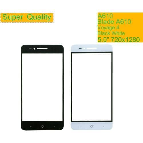 10Pcs/lot Touch Screen For ZTE Voyage 4 Blade A610 A610C BA610 TD-LTE Touch Panel Touchscreen Lens Front Outer Glass