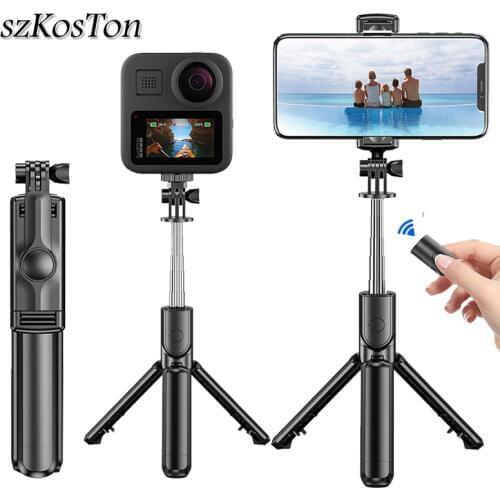 3 in 1 Wireless Bluetooth Compatible Selfie Stick Tripod Expandable Handheld Monopod Remote Control For iPhone IOS Android