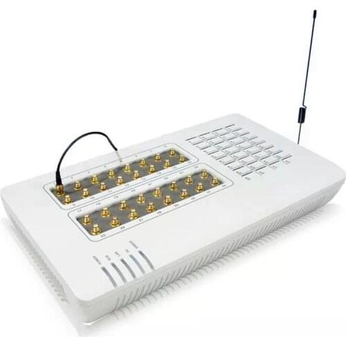 GoIP32 GSM VOIP Gateway with 32 SIM ports GoIP32 for IP PBX / GSM to VOIP gateway/Support bulk SMS and DBL SIM Bank