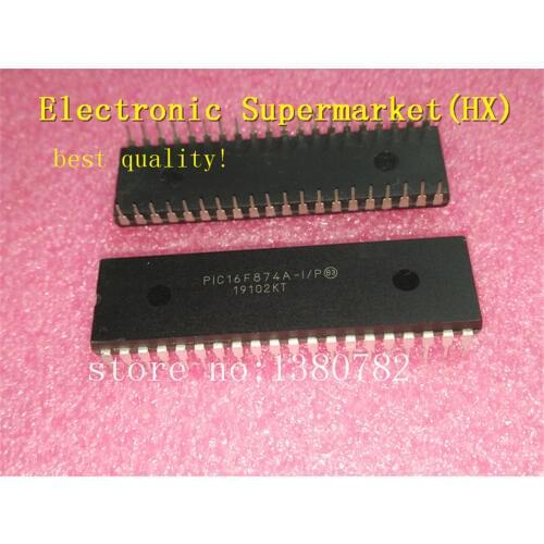 Free shipping 10pcs/lot PIC16F874A-I/P PIC16F874A DIP-40 IC in stock