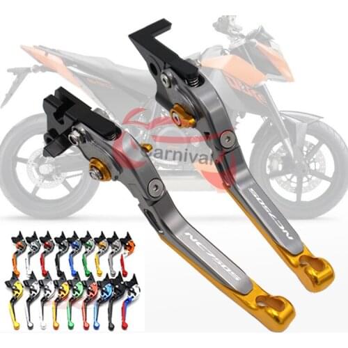 CNC NC extendable folding motorcycle brake clutch levers forHONDA NC750S NC750X NC 750X / S 2016-2017