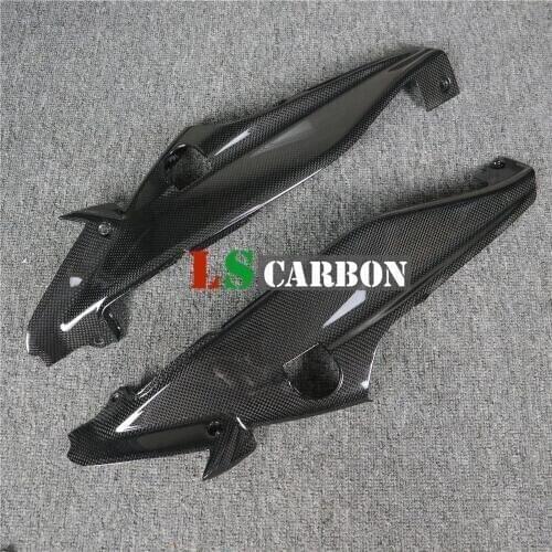 For Ducati Hypermotard 950 2019-2020 Full Carbon Fiber Motorcycle Accessories Rear Light Base Plate