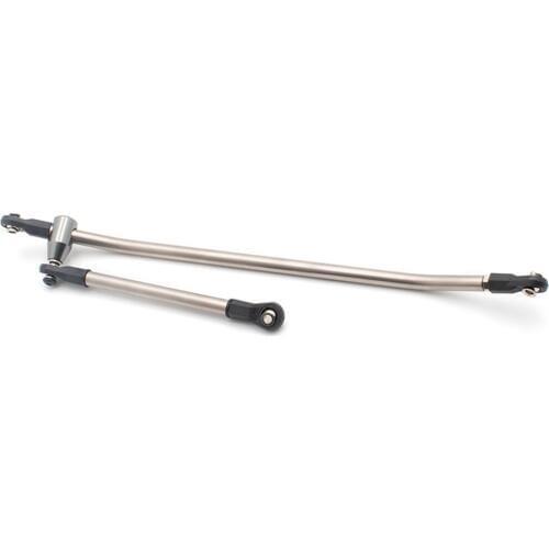  Model Car Steering Linkage Durable Metal Steering Rod 6MM for Axial Wraith RC Car Upgrade Part