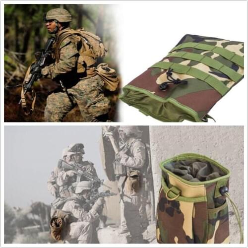 Mounchain unisex 10L Outdoor Hunting Bag 600D Oxford cloth Tactical Magazine Dump Drop Pouch Recycle Waist Pack Ammo Bags