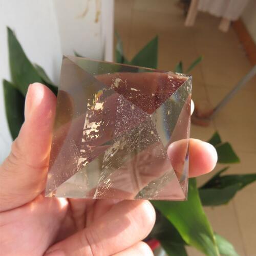 New Rare ! 110~150g 50*50mm & 60*60mm Natural Rock Smoky Quartz Crystal Pyramid Energy Pyramid Reiki Healing Fengshui 2019