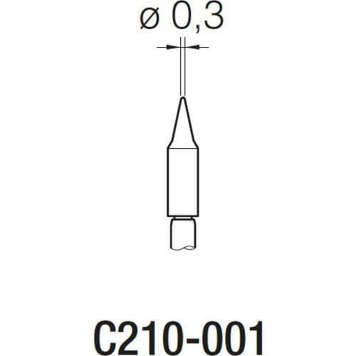 JBC C210-001 C210-003 C210-005 C210-013 Soldering tip for T210 Soldering pen