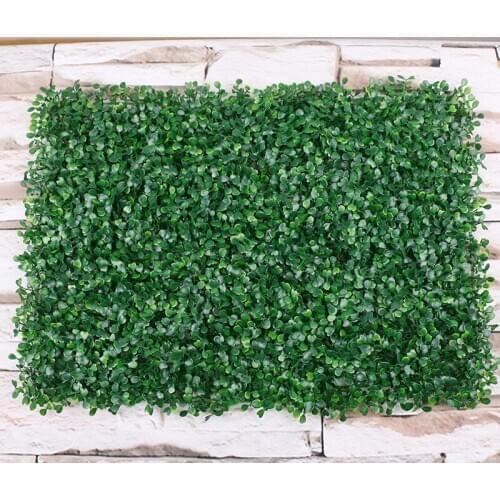 Wedding Flower Wall Artificial Boxwood Foliage Hedge Wall Panels grass mat 40cm x 60cm