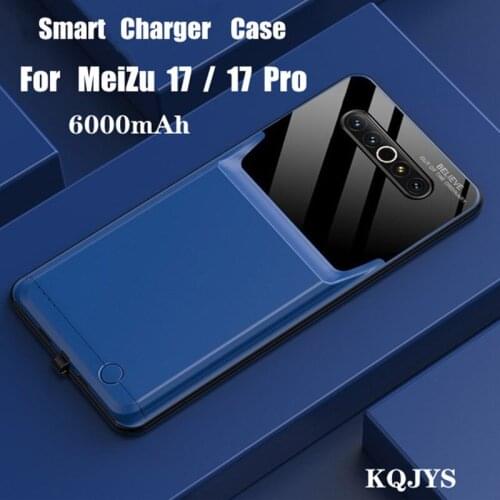6000mAh External Power Bank Smart Charging Cover For MEIZU 17 Portable Battery Charger Case For Meizu 17 Pro Battery Case