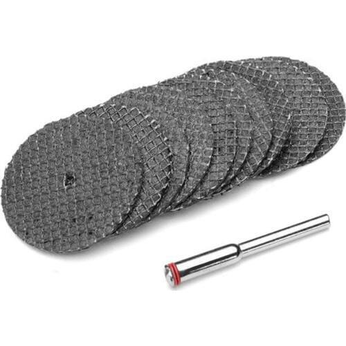 10pcs 32mm Resin Cutting Disc Cut Off Wheel Angle Grinder Disc Slice Fiber Reinforced Grinding Blade Cutter for Metal Iron