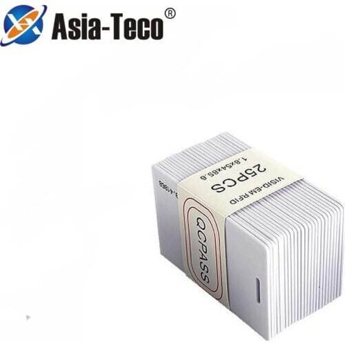 25pc 125Khz RFID T5577 Writable Thick Proximity Clamshell Card For Access Control Identification And Smart Home Security