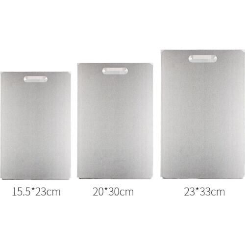 304 Stainless Steel Kitchen Accessories Chopping Block Knife Board Cutting Board Chopping Board Anti Bacterial Environmental