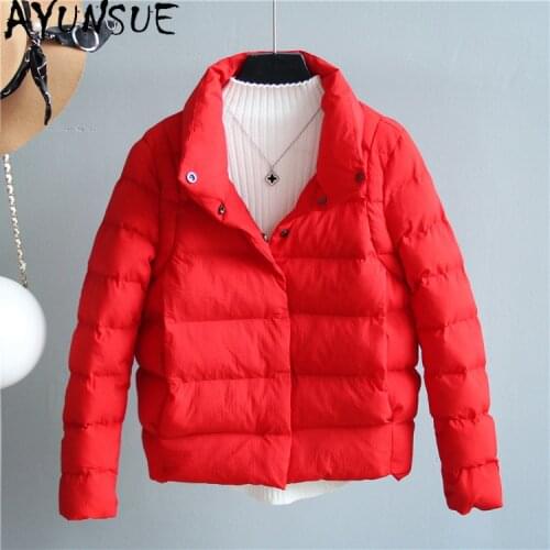 AYUNSUE Autumn Witner Jacket Women 2020 Korean Coat Female Puffer Jacket Light Down Cotton Woman Parkas Chamarras De Mujer KJ