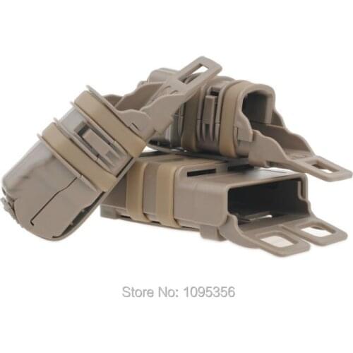 Free Shipping FMA Dark Earth FastMag Pistol *2 M4*1 MAG Pouch Tactical Magazine Bags