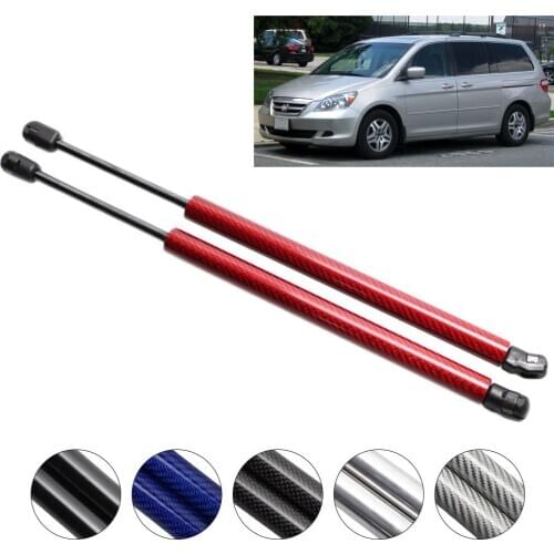 For 2005-2007 2008 2009 2010 Honda Odyssey carbon fiber Auto Liftgate Tailgate Trunk Boot Lift Supports Gas Struts 28.54 inch