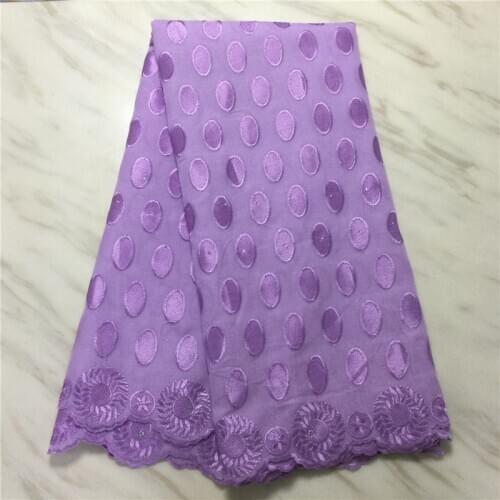 Hot Sale African Cotton Swiss Voile Lace Fabric High Quality Stones Swiss Voile Lace In Switzerland African Lace Fabric PL4693