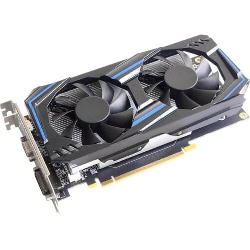 Computer Graphic Card GTX550Ti 6GB GDDR5 192bit PCIE 2.0 HDMI-Compatible with Dual Cooling Fans HD Desktop Gaming Video Cards