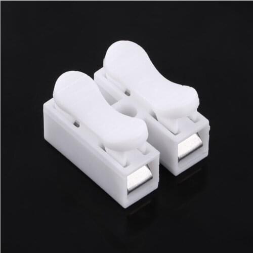 20pcs Quick Wire Terminal Self Lock 2Pin 3Pin Push In Fast Block Splice PP Plastic Insulated Cable Line Clamp Crimp Connect