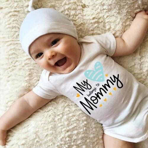 2020 Summer Cotton New Baby Boys Girls Clothes White Jumpsuit Romper 0-18M Age Infant Toddler Newborn Outfits Baby Bodysuit