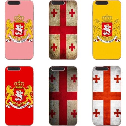 Georgia National Flag Emblem For Huawei Mate 30 Pro Lite 20s NOVA 6 SE 5 P40 p30 lite Honor V30 20 Pro Soft Cell Phone Shell
