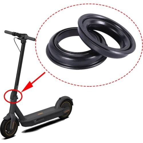 Front Fork Tube Upper and Under Bearing Bowl Rotating Part for Ninebot Max G30 Electric Scooter Steel Rotating Steering Set