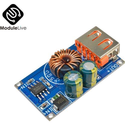12V 24V To QC2.0 QC3.0 Fast Charge USB DC Step Down Buck Module Mobile Phone Charging Board Tools For Apple Huawei Quick Charger