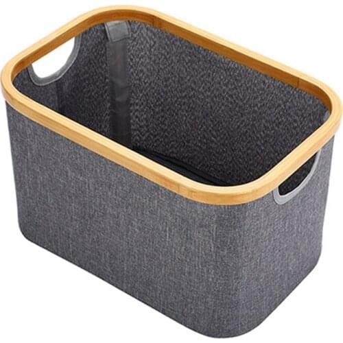 Foldable Laundry Basket with Lid with Handle Large Dirty Clothes/Toys/Debris Multifunction Storage Basket