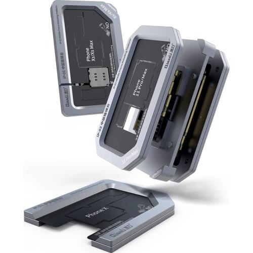 Qianli BGA Reballing Stencil Platform for iPhone X XS XS MAX 11 Pro Motherboard Middle Layer Planting Tin Solder Template