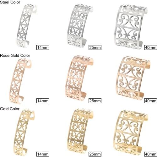 Cremo Aries Bangles For Women Stainless Steel Bracelet Manchette Femme Open Wide Reversible Leahter Bangle Pulseiras