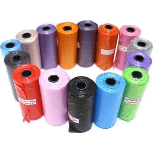 1pc Pet Dog Poop Bags Dispenser Collector Scoop Holder Puppy Cat Small Rolls Outdoor Clean Pets Supplies Garbage Bag