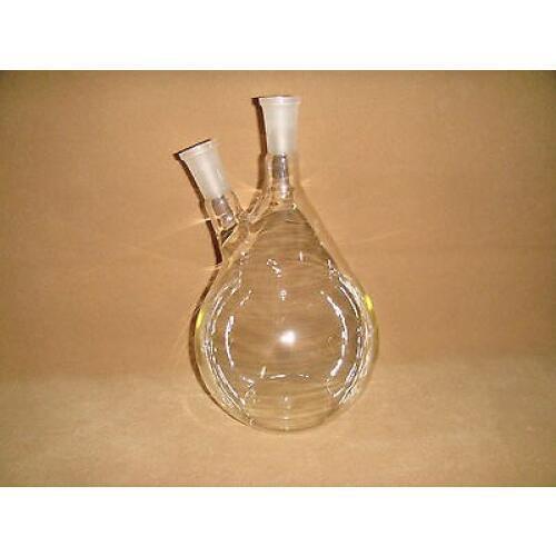 2neck 2L distillation flask(used on essential oil steam distillation apparatus)