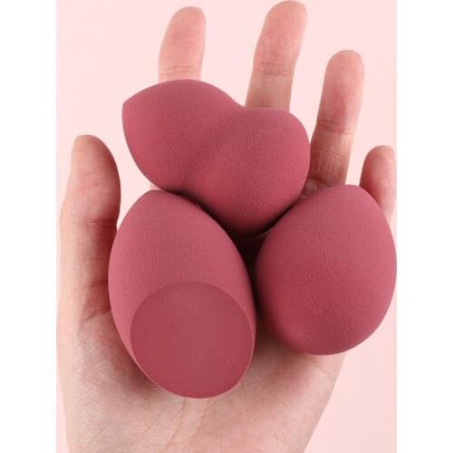 3 Pcs Waterdrop Makeup Sponge Puff Sponges Cosmetic Powder Face Foundation Cream Blending Womens Beauty Natural Make Up Tools