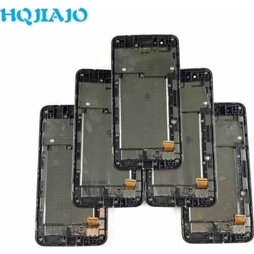 5 Piece/lot Screen For LG K9 X2 X210 LCD Display Touch Screen Digitizer Assembly For LG K9 Replacement Parts K9 LCD Test Frame