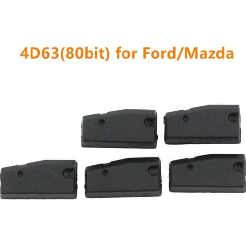 50pcs new model aftermarket ID4D63 (80bit) Carbon Transponder 4D63(80bit) ceramic chip